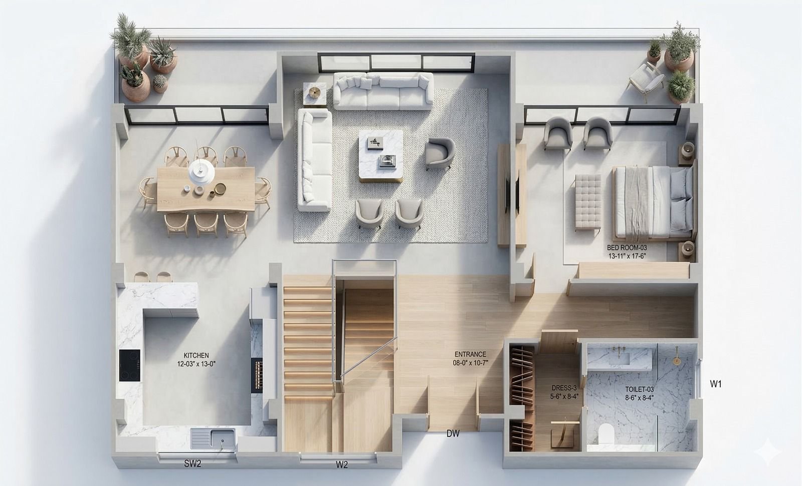 Pine Valley Villa — floor plan 2